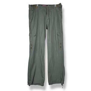 Bubblegum USA Cargo Pants Womens Size 7 8 Y2K 2000s Mall Goth Wide Leg Grunge